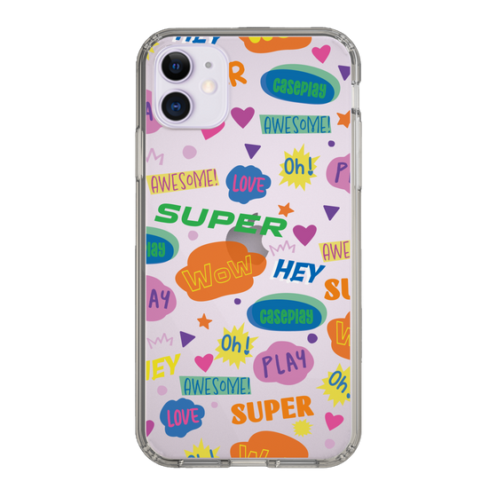 Slim Protection Case［ Original - Colorful Moji ］