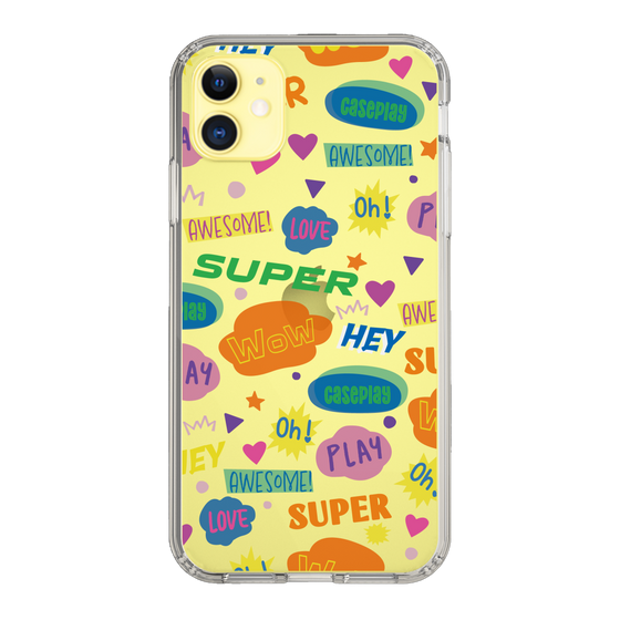 Slim Protection Case［ Original - Colorful Moji ］