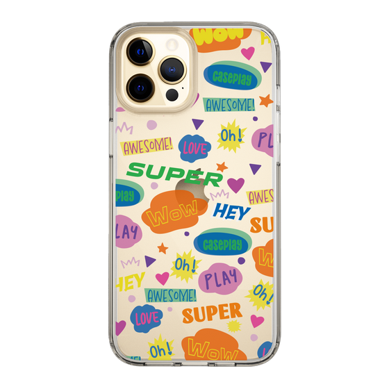 Slim Protection Case［ Original - Colorful Moji ］