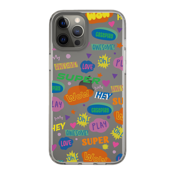 Slim Protection Case［ Original - Colorful Moji ］