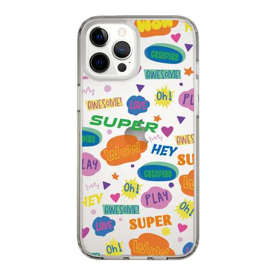 Slim Protection Case［ Original - Colorful Moji ］