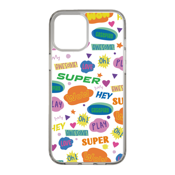 Slim Protection Case［ Original - Colorful Moji ］