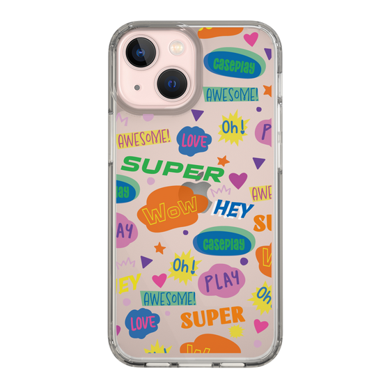 Slim Protection Case［ Original - Colorful Moji ］