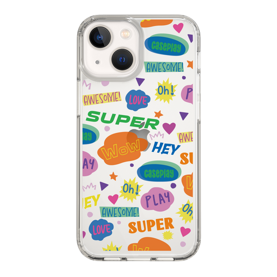 Slim Protection Case［ Original - Colorful Moji ］