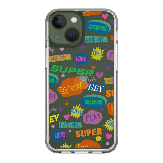 Slim Protection Case［ Original - Colorful Moji ］