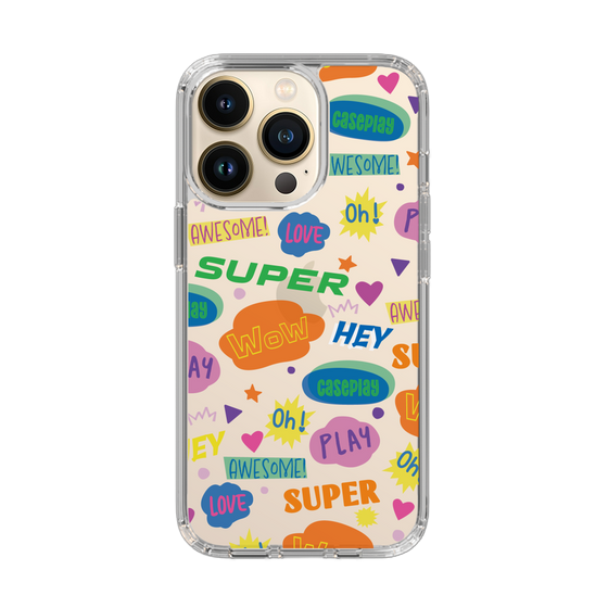 Slim Protection Case［ Original - Colorful Moji ］