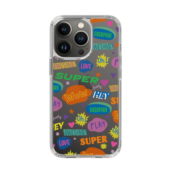 Slim Protection Case［ Original - Colorful Moji ］