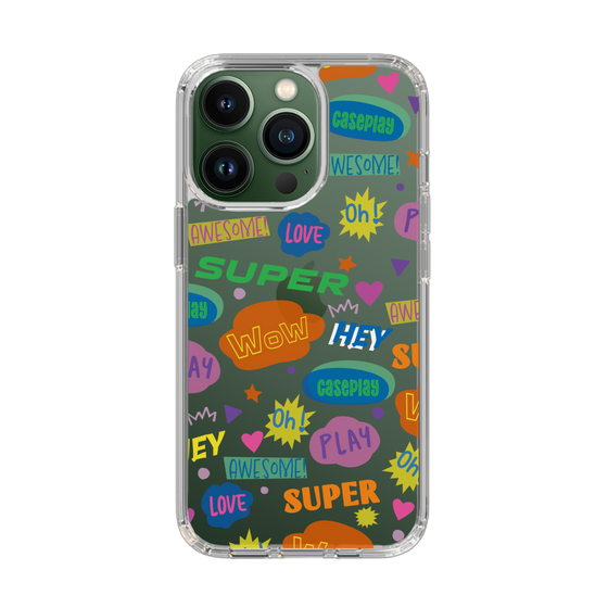 Slim Protection Case［ Original - Colorful Moji ］