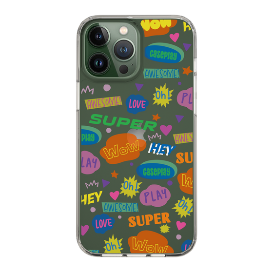 Slim Protection Case［ Original - Colorful Moji ］