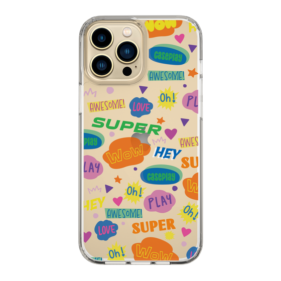 Slim Protection Case［ Original - Colorful Moji ］