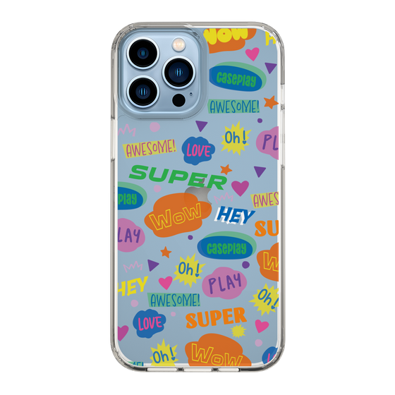 Slim Protection Case［ Original - Colorful Moji ］