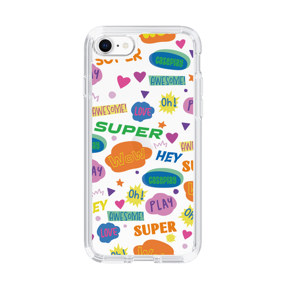 Slim Protection Case［ Original - Colorful Moji ］