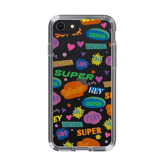 Slim Protection Case［ Original - Colorful Moji ］