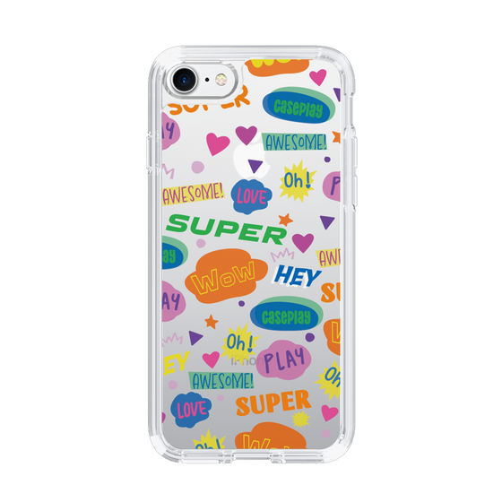 Slim Protection Case［ Original - Colorful Moji ］