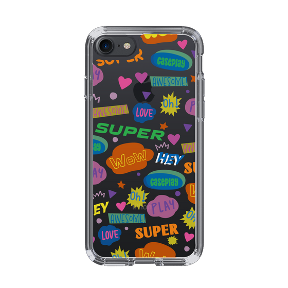 Slim Protection Case［ Original - Colorful Moji ］