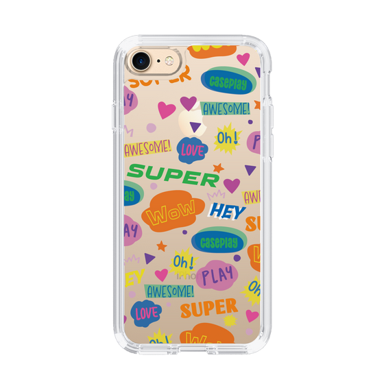Slim Protection Case［ Original - Colorful Moji ］