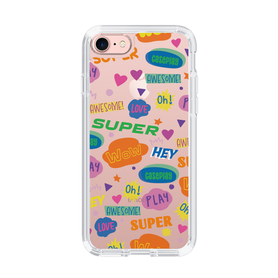 Slim Protection Case［ Original - Colorful Moji ］