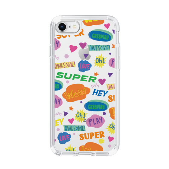 Slim Protection Case［ Original - Colorful Moji ］