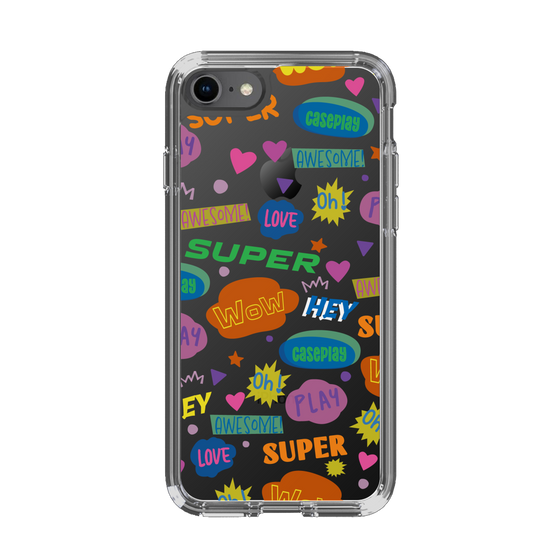 Slim Protection Case［ Original - Colorful Moji ］