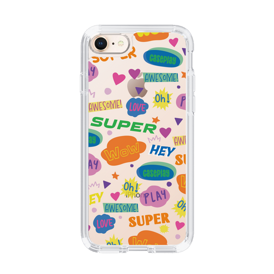 Slim Protection Case［ Original - Colorful Moji ］