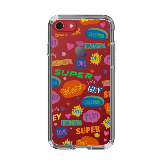 Slim Protection Case［ Original - Colorful Moji ］
