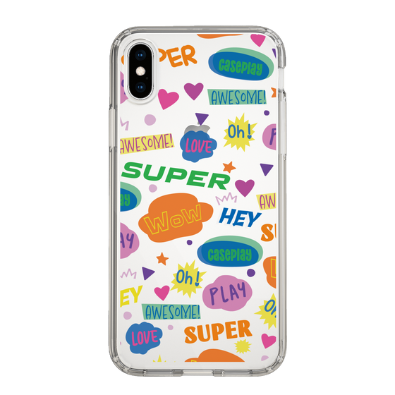Slim Protection Case［ Original - Colorful Moji ］