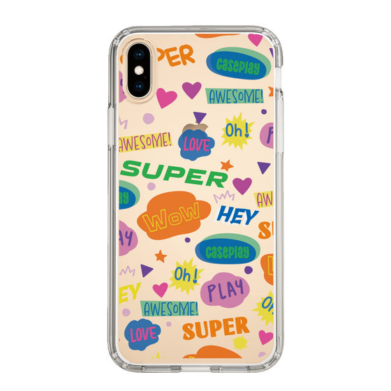 Slim Protection Case［ Original - Colorful Moji ］