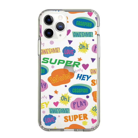 Slim Protection Case［ Original - Colorful Moji ］