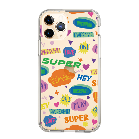 Slim Protection Case［ Original - Colorful Moji ］