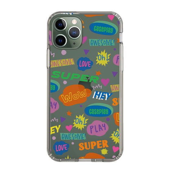Slim Protection Case［ Original - Colorful Moji ］