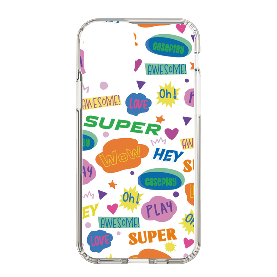 Slim Protection Case［ Original - Colorful Moji ］