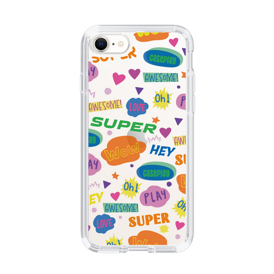 Slim Protection Case［ Original - Colorful Moji ］