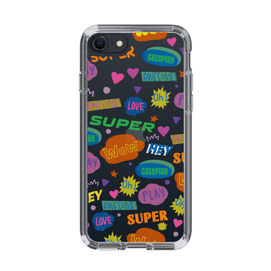 Slim Protection Case［ Original - Colorful Moji ］
