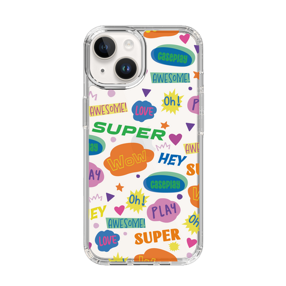 Slim Protection Case［ Original - Colorful Moji ］