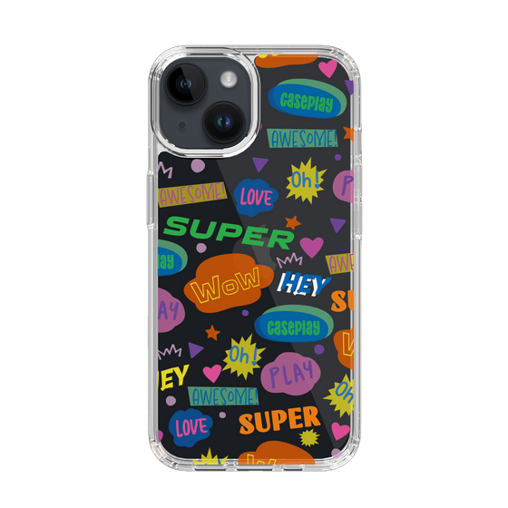 Slim Protection Case［ Original - Colorful Moji ］