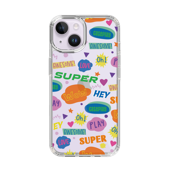 Slim Protection Case［ Original - Colorful Moji ］