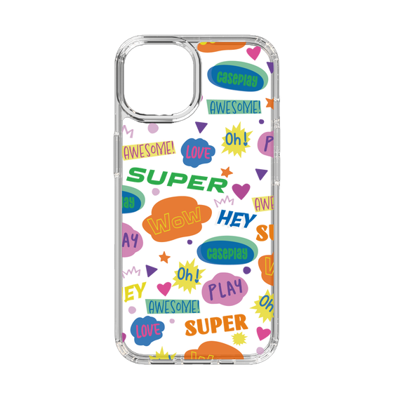 Slim Protection Case［ Original - Colorful Moji ］
