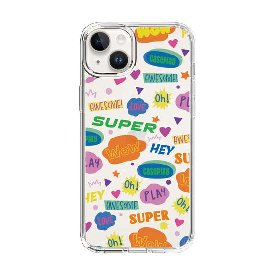 Slim Protection Case［ Original - Colorful Moji ］