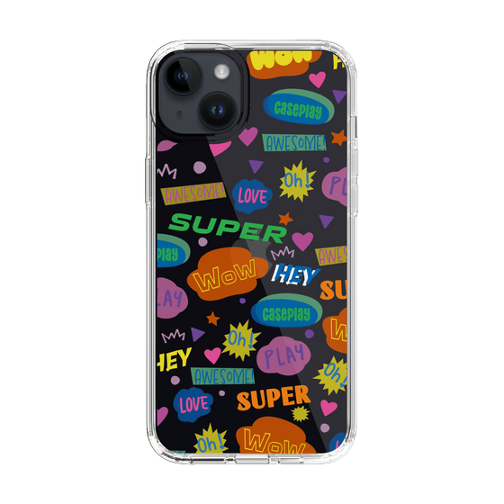 Slim Protection Case［ Original - Colorful Moji ］