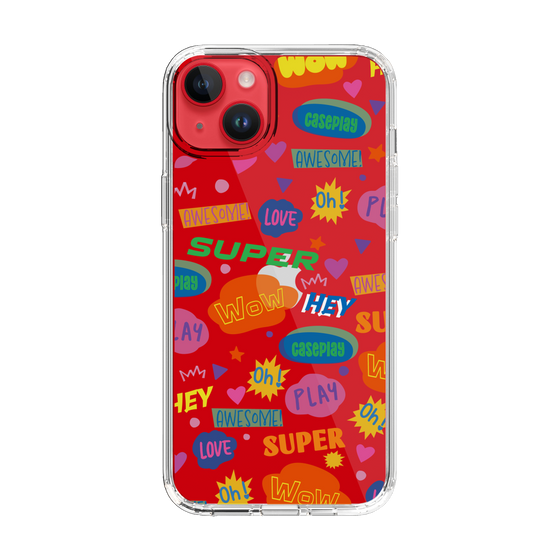 Slim Protection Case［ Original - Colorful Moji ］
