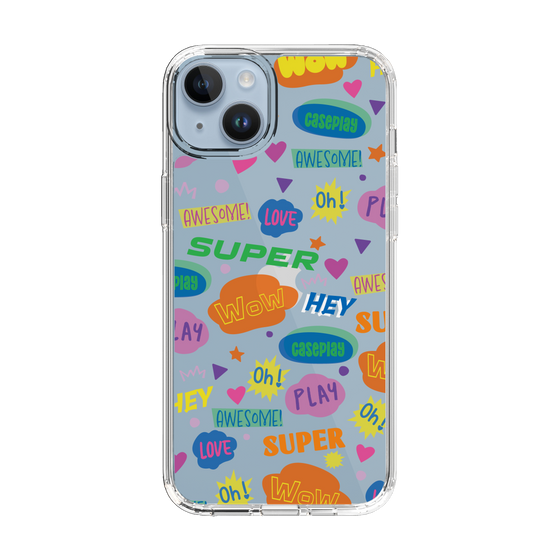 Slim Protection Case［ Original - Colorful Moji ］