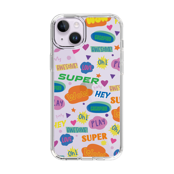 Slim Protection Case［ Original - Colorful Moji ］