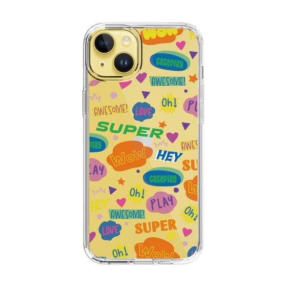 Slim Protection Case［ Original - Colorful Moji ］