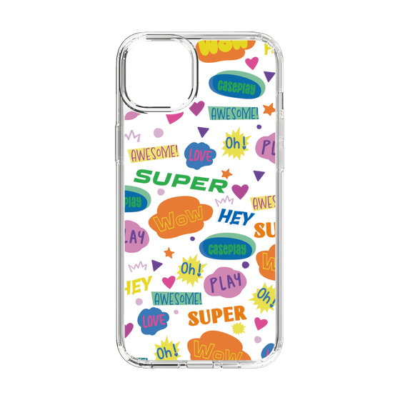 Slim Protection Case［ Original - Colorful Moji ］