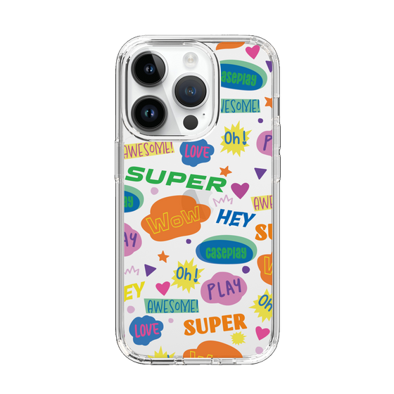 Slim Protection Case［ Original - Colorful Moji ］