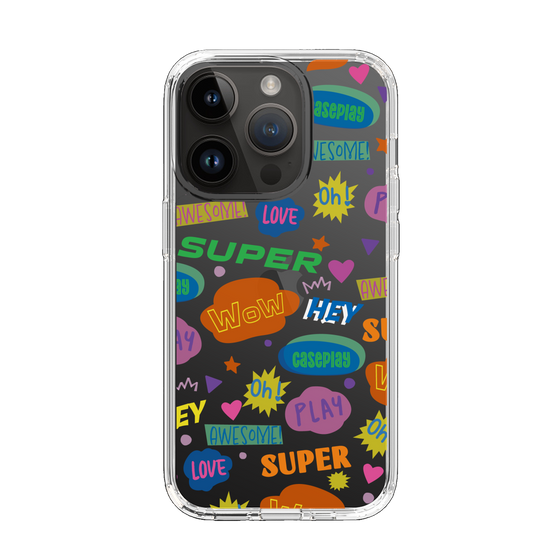 Slim Protection Case［ Original - Colorful Moji ］