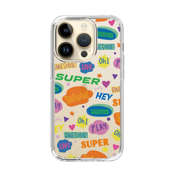 Slim Protection Case［ Original - Colorful Moji ］
