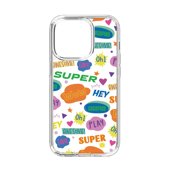 Slim Protection Case［ Original - Colorful Moji ］
