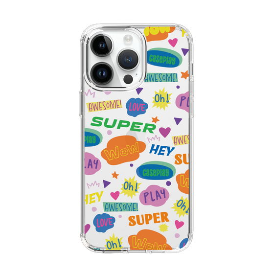 Slim Protection Case［ Original - Colorful Moji ］