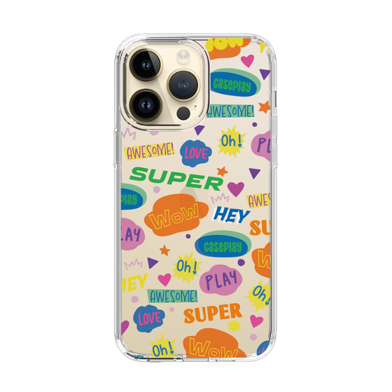 Slim Protection Case［ Original - Colorful Moji ］